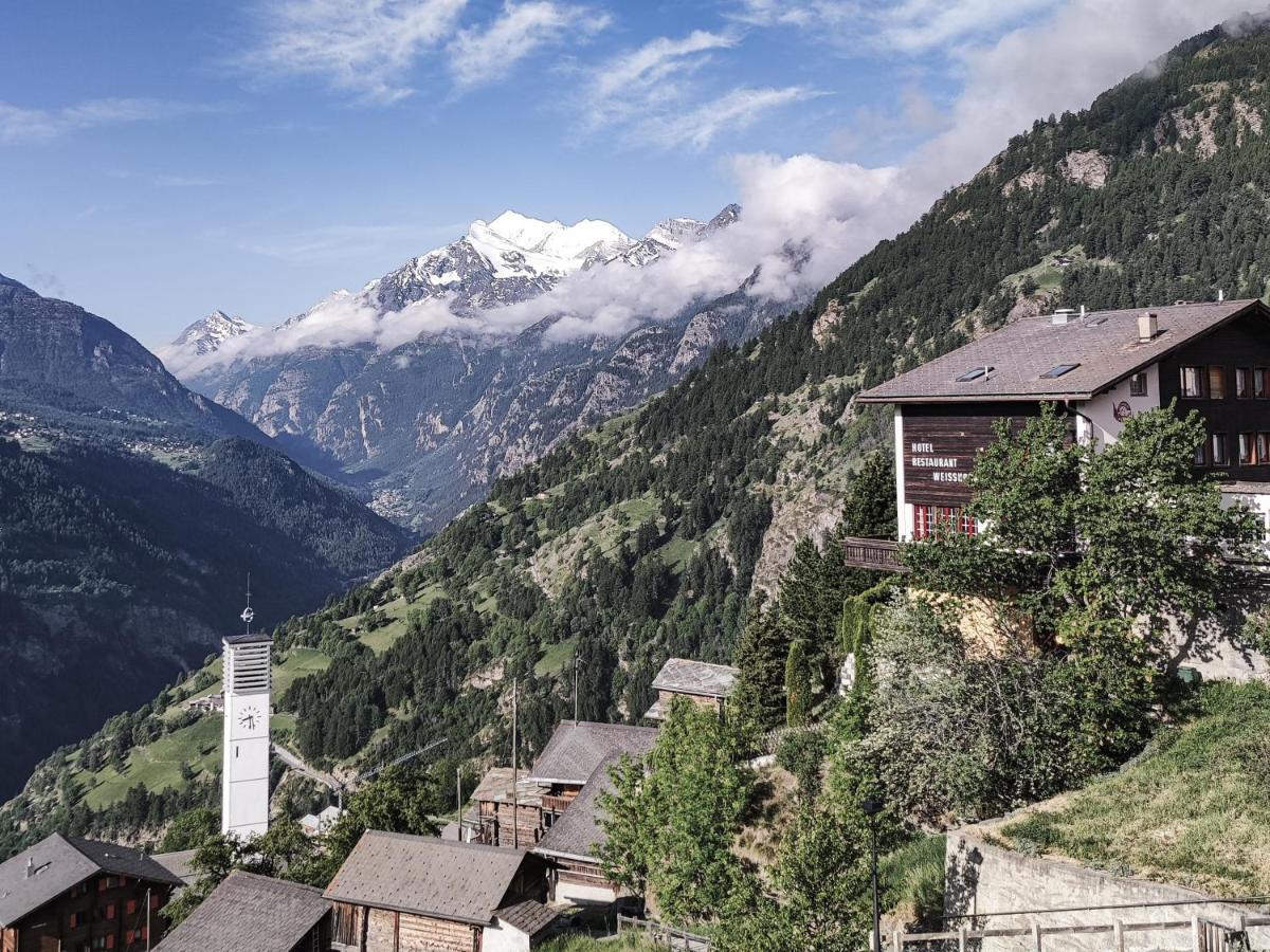 Berghotel Weisshorn Törbel Exterior foto
