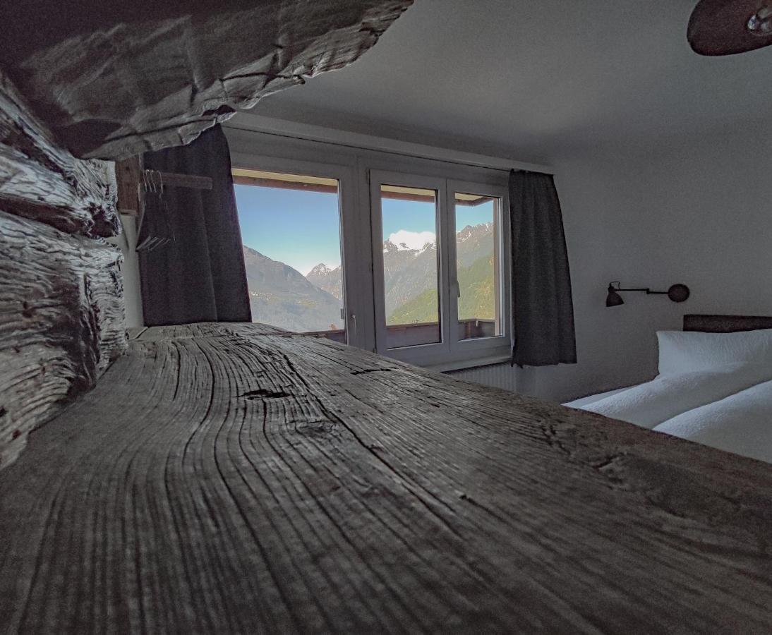 Berghotel Weisshorn Törbel Exterior foto