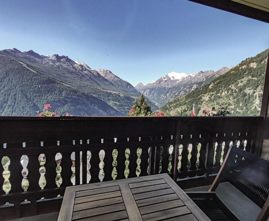 Berghotel Weisshorn Törbel Exterior foto